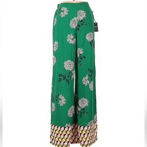 NWT Forever21 Green Floral Pants